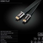 FLAT 1.5 - Cable HDMI-HDMI v1.4 Plano. 1,5 mts