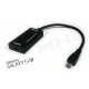 MHL-S3 1,5M - Adaptador MHL(Micro USB) a HDMI Samsung Galaxy S3/S4 + cable Hdmi 1,5 mts