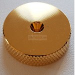 Disco protector de puntas de altavoces. Color dorado Ref.1DD